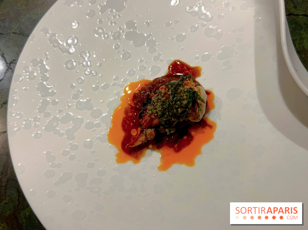 Mantra - Homard, shiso, jus de tête aux fruits rouges