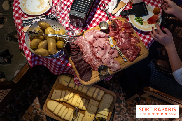 Mama ski club au Mama Shelter La Défense, raclette et Mont d'Or - A7C05486