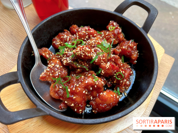 Horiz - Poulet caramélisé, flambé au saké