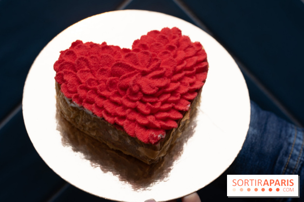 Saint-Valentin 2026 : les cœurs pâtissiers de Maison Aleph - photos - vanille caramel