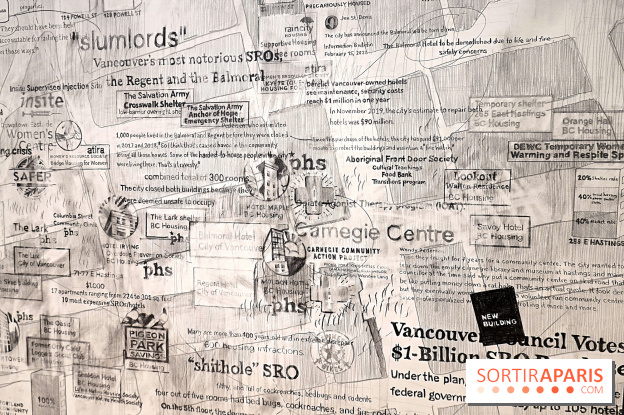 Exposition Contraste et indifférence au Centre culturel canadien - nos photos