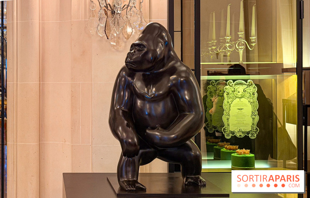 Exposition gratuite au Plaza Athénée : le bestiaire de Michel Bassompierre s'invite au palace - IMG 3885