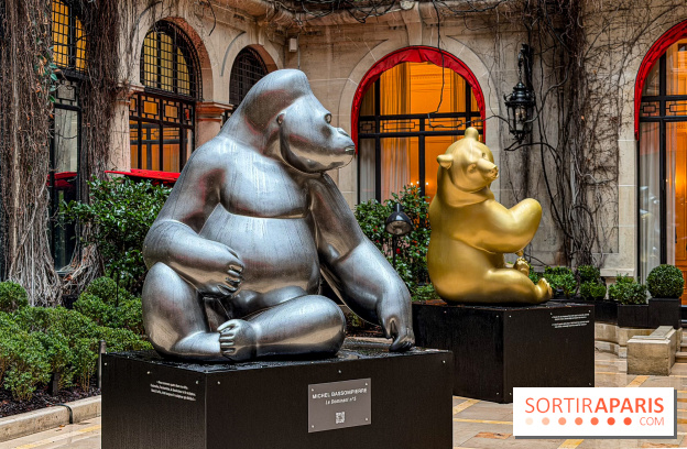 Exposition gratuite au Plaza Athénée : le bestiaire de Michel Bassompierre s'invite au palace - IMG 3929