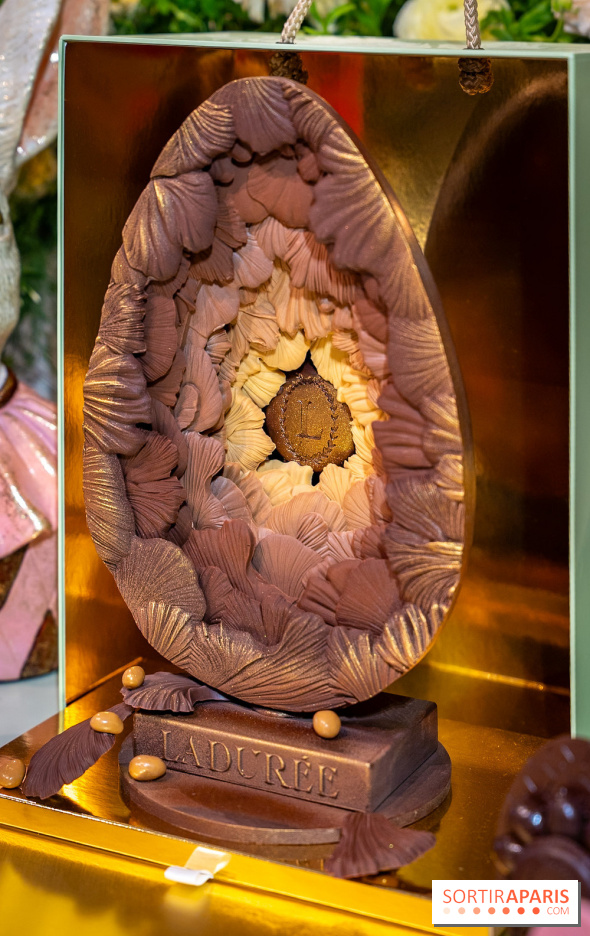 Pâques Laduree 2026 : oeufs en chocolat floral, coffrets et créations exclusives - photos
