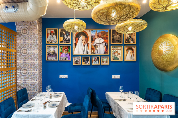 Gamra, le restaurant marocain Paris 17e - salle