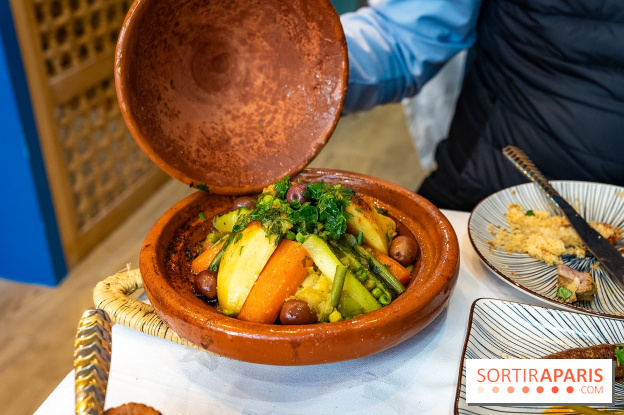 Gamra, le restaurant marocain Paris 17e - tagine végétarien