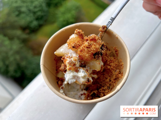 Trigo - Mascarpone, poire, crumble