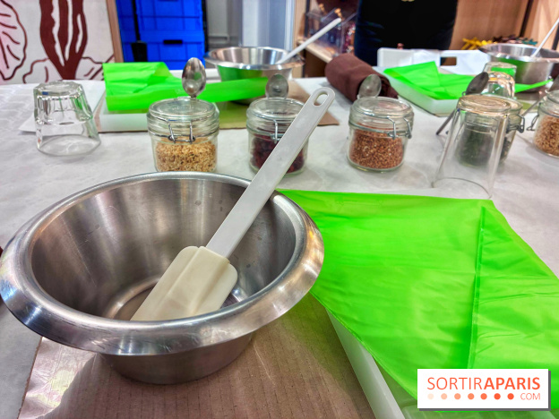 Atelier fabrication de tablettes Mon Jardin Chocolaté