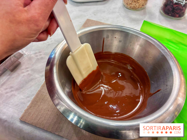 Atelier fabrication de tablettes Mon Jardin Chocolaté