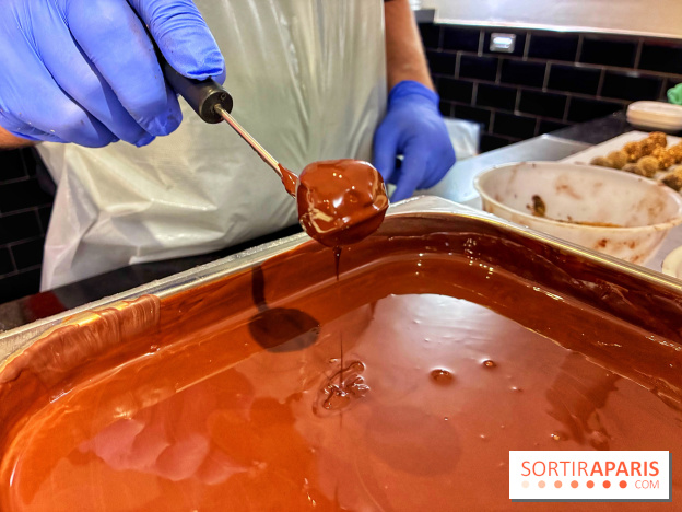 Atelier rocher praliné Edwart Chocolatier - IMG 3932