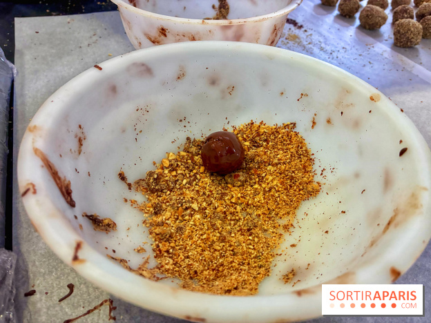 Atelier rocher praliné Edwart Chocolatier - IMG 3935