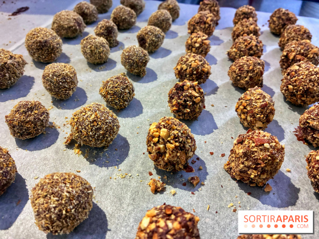 Atelier rocher praliné Edwart Chocolatier
