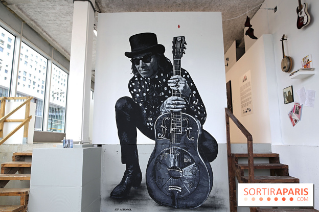 Interstices : nos photos de l'exposition gratuite et inédite de Jef Aérosol dans le 13e à Paris