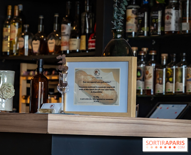 Le Camélia restaurant à Bougival- photos.