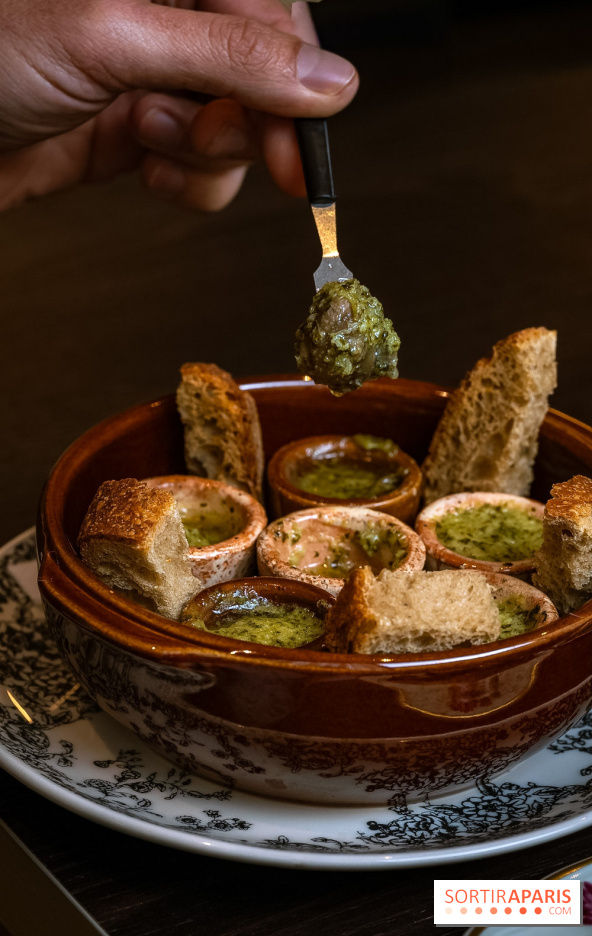 L'Auberge Nouvelle restaurant à Tremblay-sur-Mauldre dans les Yvelines - photos - escargots