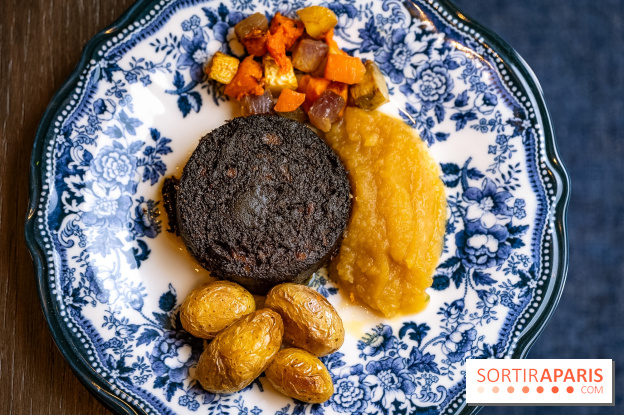 L'Auberge Nouvelle restaurant à Tremblay-sur-Mauldre dans les Yvelines - photos - boudin