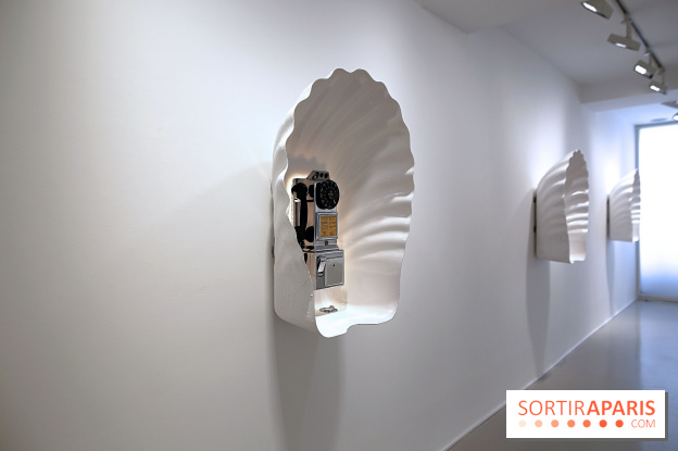 Exposition Glass Slipper d'Ariana Papademetropoulos à la galerie Thaddaeus Ropac Marais, nos photos