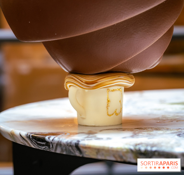 L'oeuf de Pâques du Burgundy 2026 par Léandre Vivier : le café-croissant - photos - A7C08440