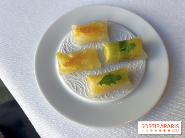 Alliance - Poireaux en vinaigrette et poivre gris, premières endives et bergamote