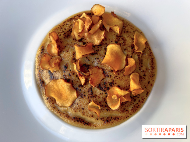 Alliance - Topinambours rôtis, fondants, croquants, croustillants, brulés à la flamme, fumés