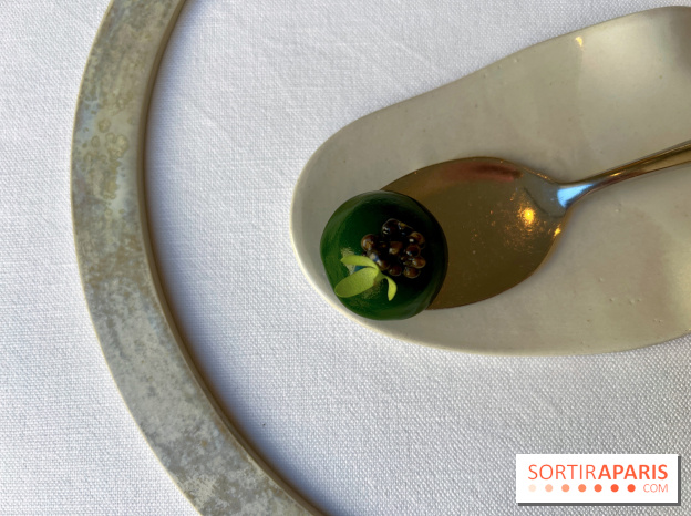 Alliance - Gelée et mousse de cresson, caviar 