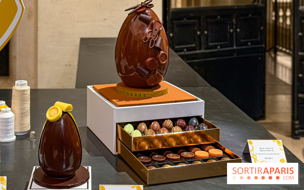 Chocolats de Pâques 2026 ultra-mode par Pierre Marcolini : Oeufs Couture et petites merceries à croquer