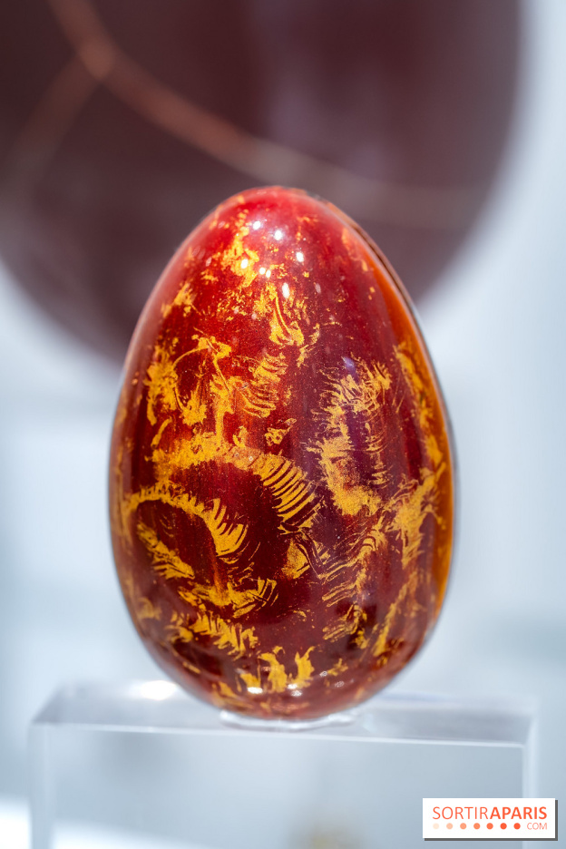 Oeufs et chocolats de Pâques de Jade Génin 2026 spécial renaissance des femmes - photos - dentelle