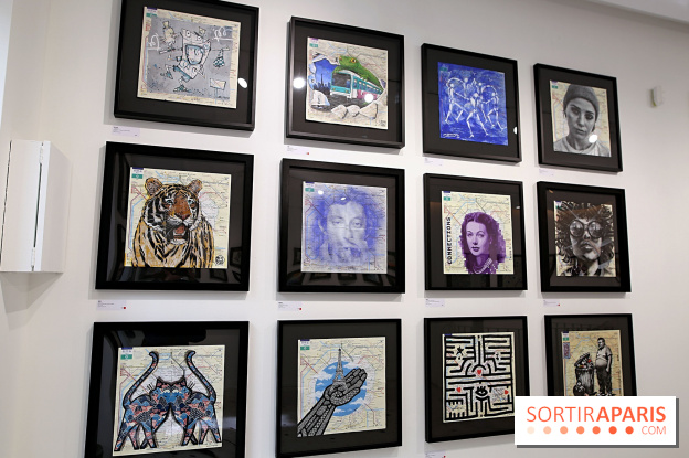 BON PLAN, l'expo de street art autour du plan de métro à Paris - nos photos