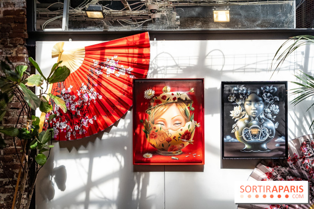L'Exposition japonisante de Kaldea à l'espace Cinko en mode Identité - photos