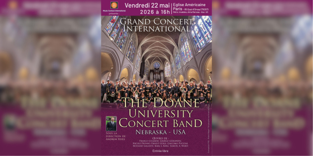 Un vent d’Amérique à Paris : le Doane University Concert Band en concert à l’American Church