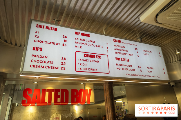 Salted Boy : le pop-up parisien du salted bread à Paris