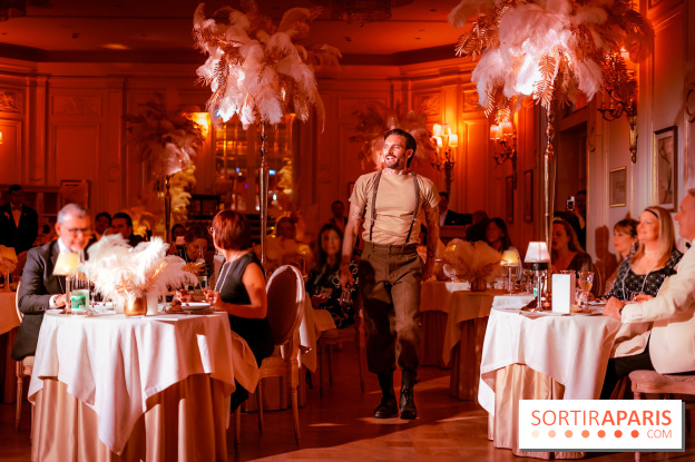 Soirée Gatsby au Ritz Paris, le dîner - spectacle exceptionnel - photos