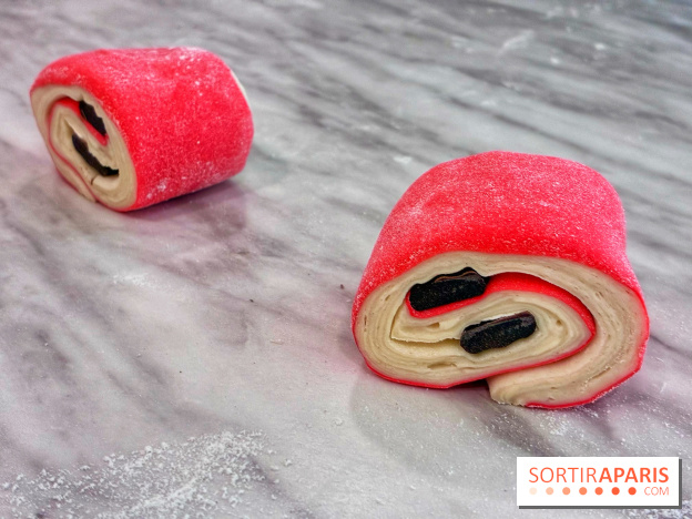 Atelier croissant bicolore