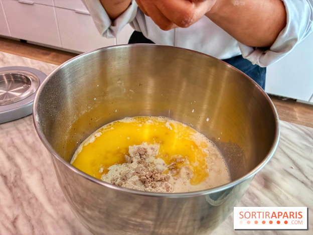 Atelier croissant bicolore