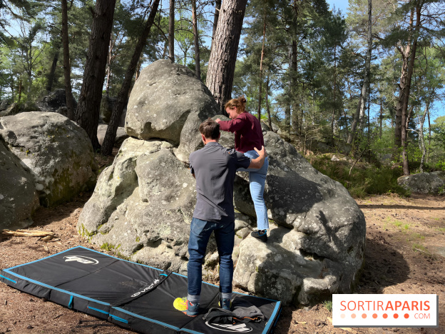 Escalade en Forêt de Fontainebleau - nos photos