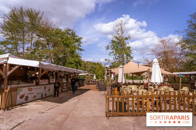 La terrasse du Moulin de Nemours, la guinguette estivale en bord de Loing 77
