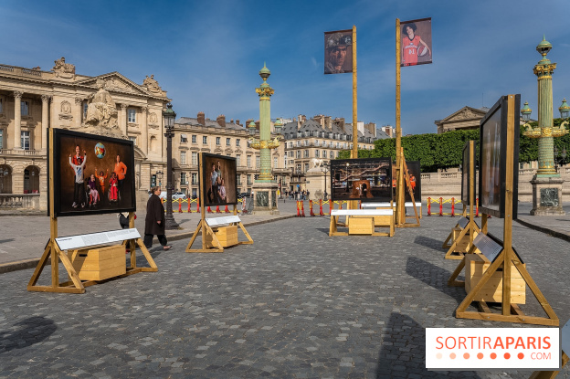 Exposition 'Vivre Ensemble' de Yann Arthus-Bertrand place de la Concorde - les photos