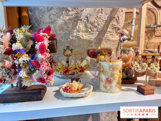 Atelier bougeoir fleurs séchées