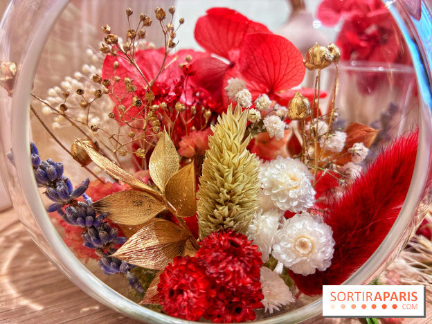 Atelier bougeoir fleurs séchées