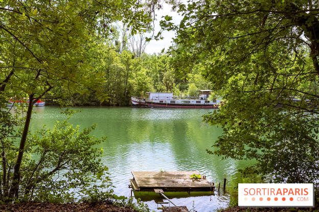 La guinguette de la pointe sauvage en bord de Marne à Vaires-sur-Marne en Seine-et-Marne