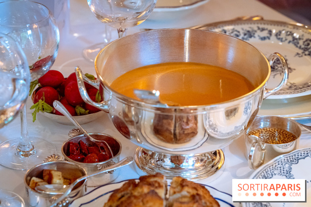Maison Roland restaurant au Shanghai-La Paris, gaspacho