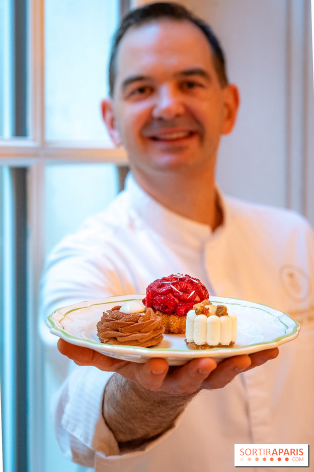 Tea time sensoriel de Matthieu Carlin à l'Hôtel de Crillon - les photos