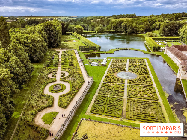 Le Domaine de Villarceaux et ses deux châteaux - photos - DJI 0032 D