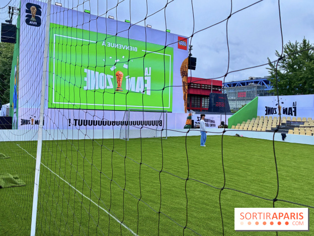 Fan zone - Parc de la Villette
