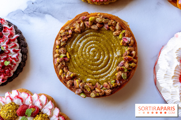Les pâtisseries de Nour Kandler, la collection estivale en photos - flan pistache