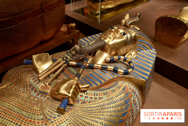 Les couleurs du sarcophage de Toutânkhamon - Toutankhamon : son tombeau et ses trésors