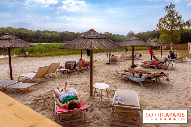 La plage et guinguette des Étangs de Hollande - photos