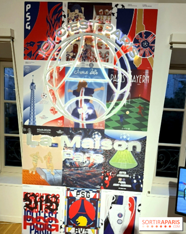 Ici C’est Paris La Maison : nos photos du pop-up gratuit du PSG à Paris - L’installation artistique du pop-up PSG