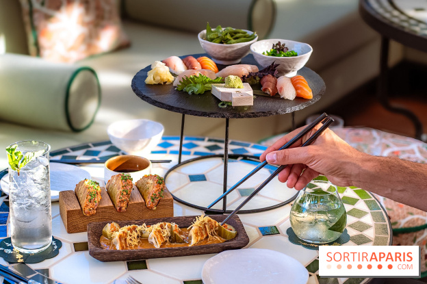 Le Rooftop du Fouquet's, bar à cocktail et cuisine fusion japonaise - photos