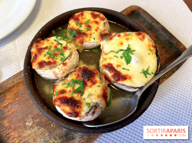 Cantine de la Maison de la culture arménienne - Champignons farcis au fromage